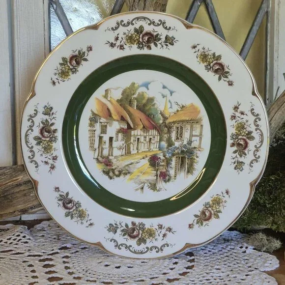 WOOD & SONS Vintage Ascot Ironstone Plate - Picture 2 of 11